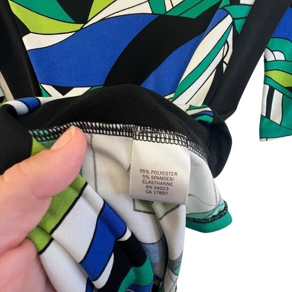 Xs Mod Banana Republic stretch 3/4 sleeve shift dress. - Picture 11 of 16